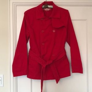 Red Double Breasted Jacket